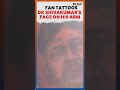Ahead of DK Shivakumar's Oath Ceremony, Fan Tattoos His Face on Arm #dkshivakumar #karnatakacm