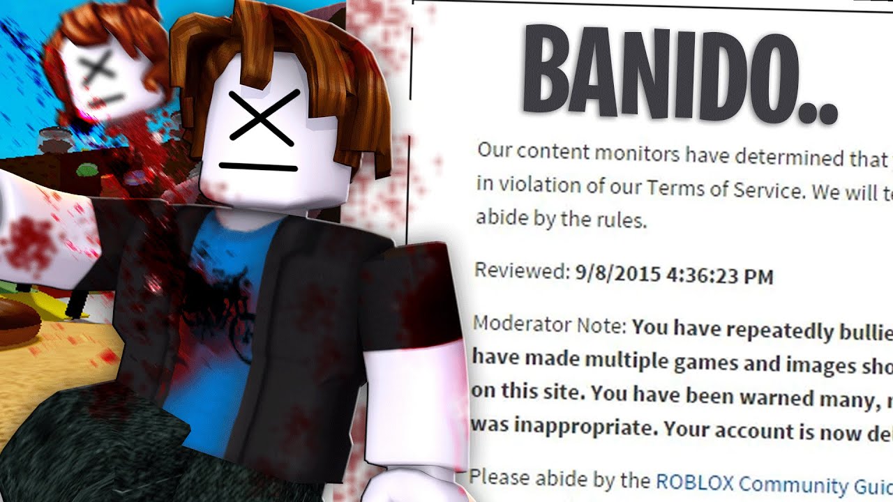 Roblox - Como ser desbanido no jogo - Critical Hits