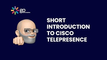 Short Introduction to Cisco Telepresence