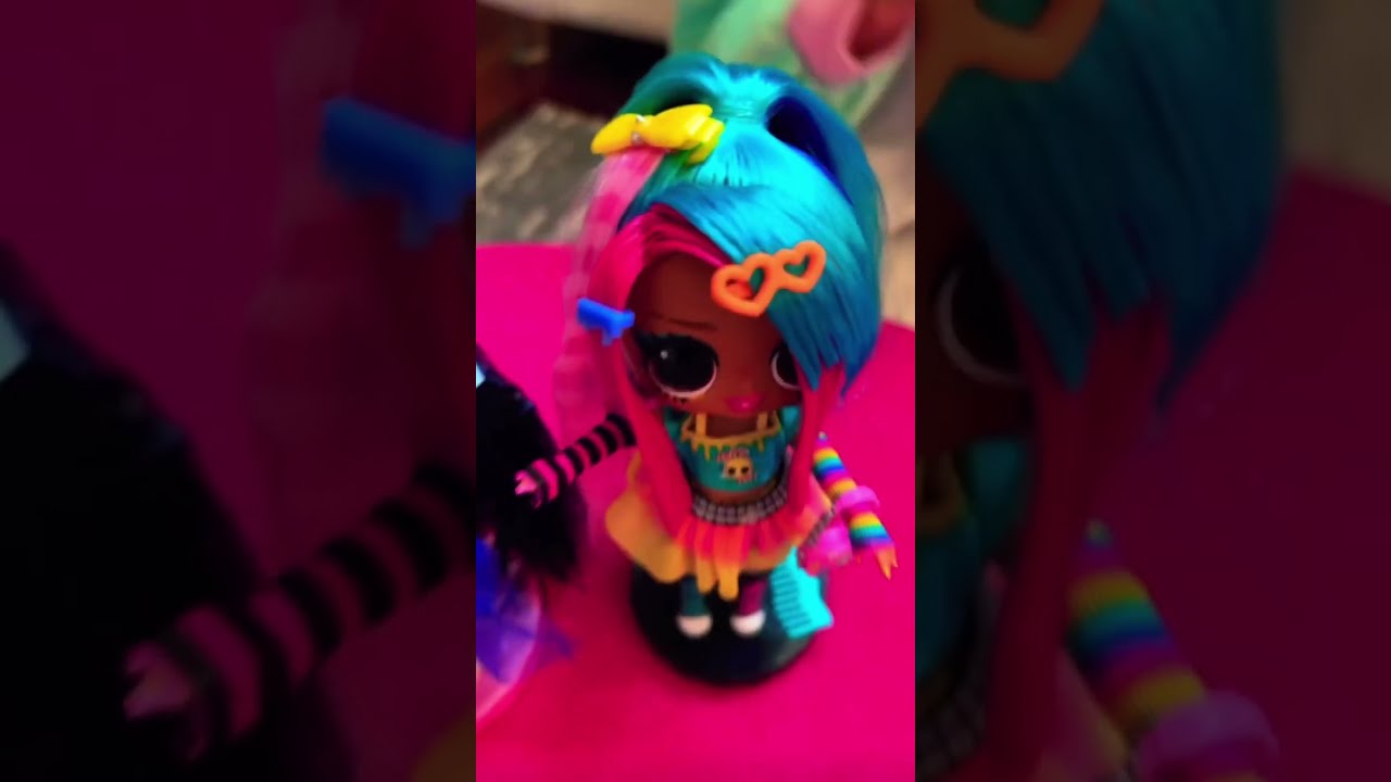 bestie nail salon date with L.O.L. Surprise Tween Dolls.