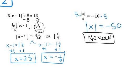 Chapter 1 Notes Concepts 1.5 Part 1 Solving Inequalities