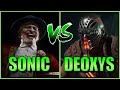 SonicFox -  Vs Deoxys  Part 1 (With Commentary)【Mortal Kombat 11】