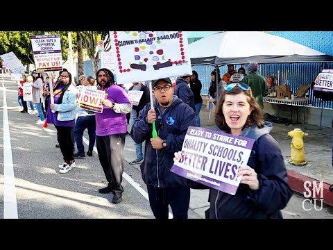 Los Angeles School Strike - Westminster Avenue Elementary School Protest