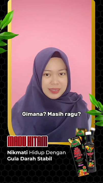TESTIMONI MADU HITAM PAHIT DIABETES? ACC KAK! #maduhitam #maduhitampahit #solusidiabetes