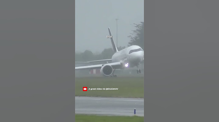 Gusty Go-Around! (Lufthansa A320neo Close Call on Landing at Dublin)
