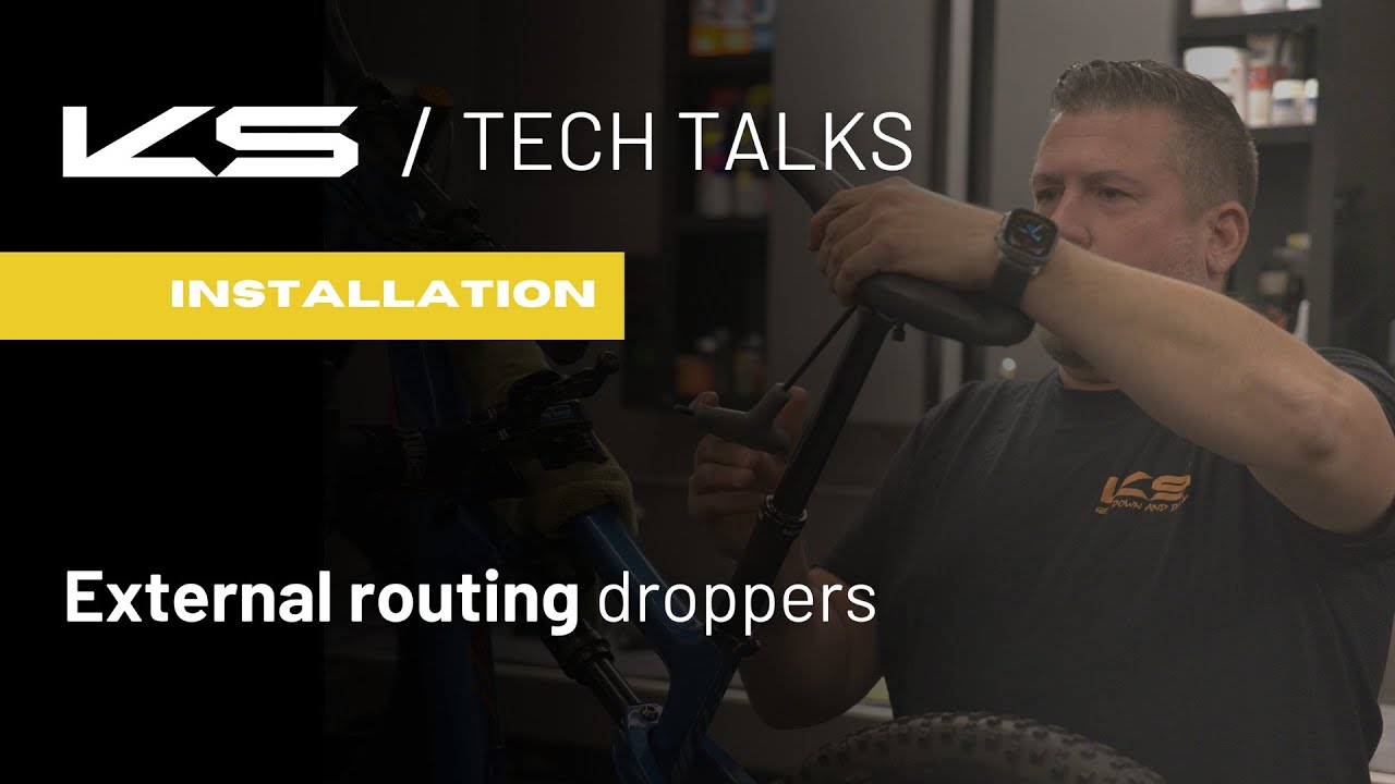 KS Externally Routed Droppers - Installation video
