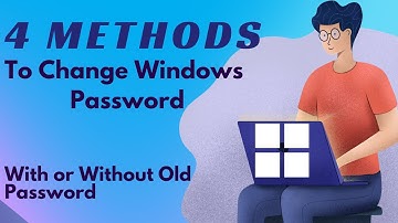 Four Methods to Change Windows11/10 User Password with or Without Knowing the Old Password.