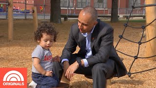 Faced With High Cost Of Child Care, Rhode Island Mayor Brings Baby To Work | Dads Got This! | TODAY