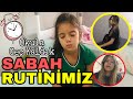 OKULA GİDİŞ SABAH RUTİNİM | OKULA GEÇ KALDIM !! EN DOĞAL OKUL SABAHI