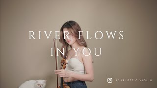 River Flows in You – Violin & Piano Cover 🎻🎹 | Yiruma (with Cat Intro!)