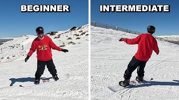 Beginner to Intermediate Snowboarder Progression