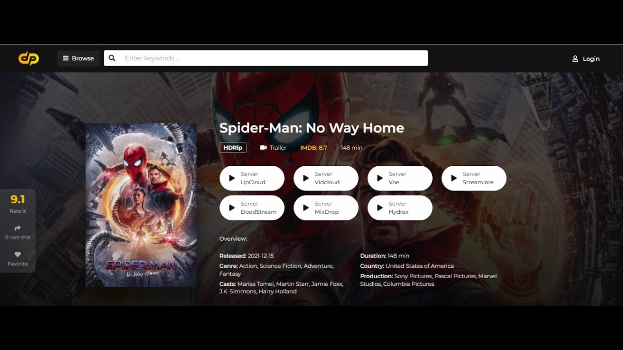 How to watch Spider-Man: No Way Home for free in HD (100%) working