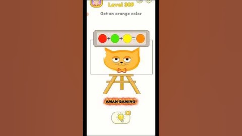 DOP 2 LEVEL 309 GET [AN ORANGE COLOUR] #shorts