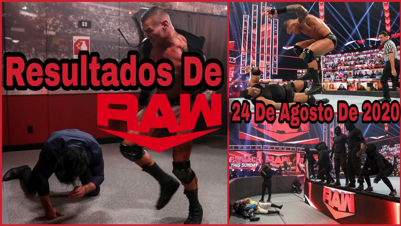 Download RESULTADOS De RAW 24 De Agosto De 2020// Randy Orton Le CONECTA 3 Patadas Al Cráneo A Drew McIntyre