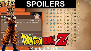 Dragon Ball Z: Kakarot - Full Skill Tree Walkthrough