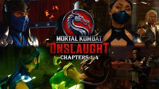 MORTAL KOMBAT: ONSLAUGHT ✪ CHAPTERS 1-4 / ALL CUTSCENES 【1080p | 60fps】