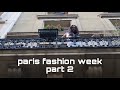 Paris Fashion Week Part 2 // I BROKE MY TOES?? - eiffel tower, sacai show, and more!