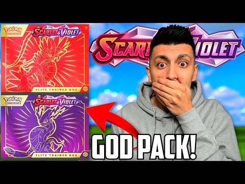 I CAN'T BELIEVE I PULLED IT! Pokemon Scarlet and Violet Elite Trainer Boxes!