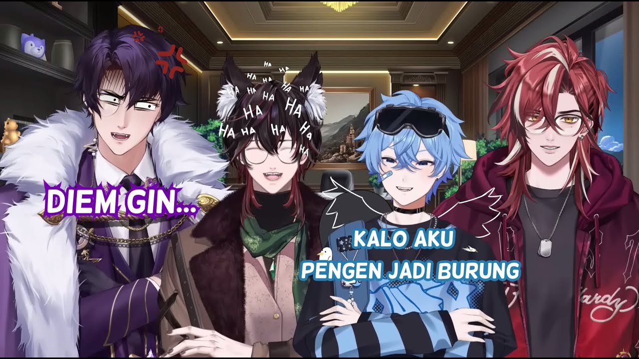 Kalau mereka jadi hewan mereka mau jadi hewan apa | [SOL.4CE] | Arion, Gin, Souta, Harris |