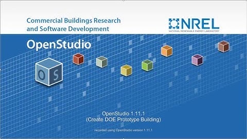 Create DOE Prototype Building - OpenStudio 1.11.1