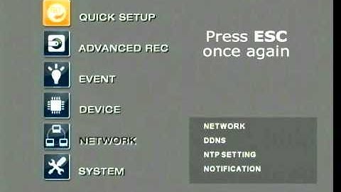 AP-AL - How to configure the network setting NV201
