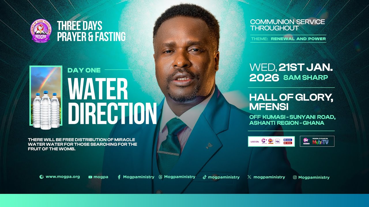 RENEWAL & POWER || DAY 1 || WATER DIRECTION || 21 - 01 - 2026