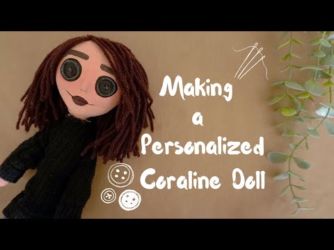 get into the spooky season with a custom couples coraline doll set🤭 #, diy coraline doll