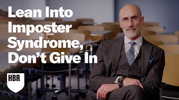 Lean Into Imposter Syndrome, Don