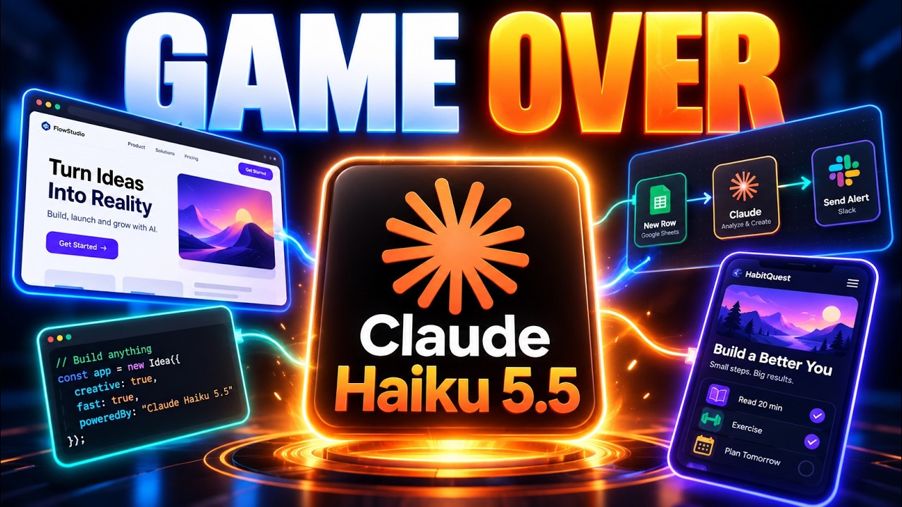 Build Anything With Claude Haiku 5.5!