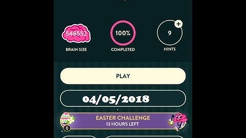 Wordbrain Easter Challenge Answers - April 5 2018 | Wordbrain Easter Challenge