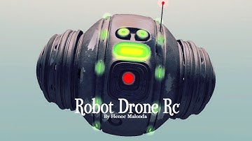 Modélisation C4D ROBOT DRONE  RC