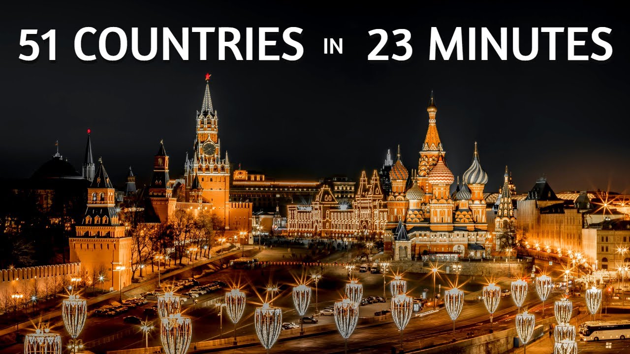 51 SHADES OF EUROPE - JOURNEY THROUGH ALL COUNTRIES!