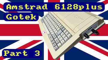🇬🇧 Amstrad 6128plus + Gotek: Part 3 (Using the internal 3" drive externally) [TCE #0402]
