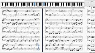 Final countdown - Europe #112 piano tutorial (TRUDNA-DIFFICULT)