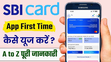 SBI Card App Kaise Use Kare | How to Use SBI Card App in Hindi | Registration | @HumsafarTech