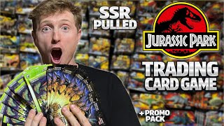 Double Card Unboxing With An SSR PULLED!!! Jurassic Park TCG!