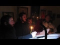 Raodenta kristes mier (As many as are baptized) - Easter all-night vigil at Bana Monastery