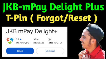 JKBank mPay Delight Plus TPIN Forgot & Reset | How To Change TPIN In JK Bank mPay Delight Plus