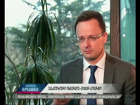 „მოამბის“ ექსკლუზიური ინტერვიუ პიტერ სიიარტოსთან