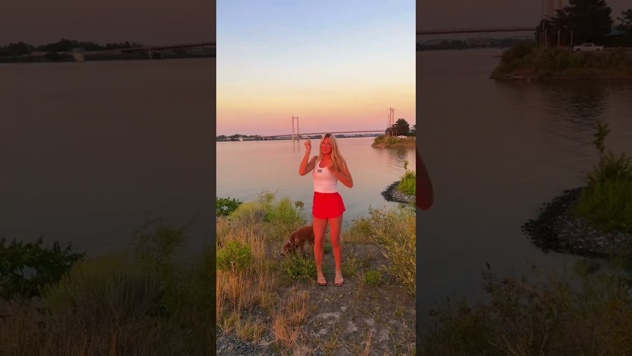 Pretty sunset!! #dance #trending #viral