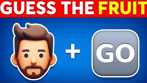Guess the fruit by emoji #triviatricks #mobileapp #viralvideo #games #qtricks #quizapp #mindbendin