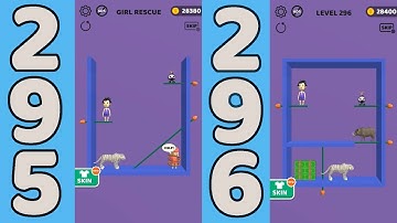 Pin Rescue Level 295 & 296