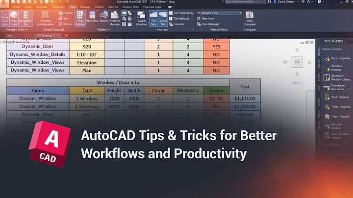 AutoCAD - Tips & Tricks for Better Workflows and Productivity