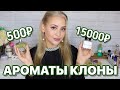 БЮДЖЕТНЫЕ АНАЛОГИ ДОРОГИХ АРОМАТОВ | АРОМАТЫ КЛОНЫ