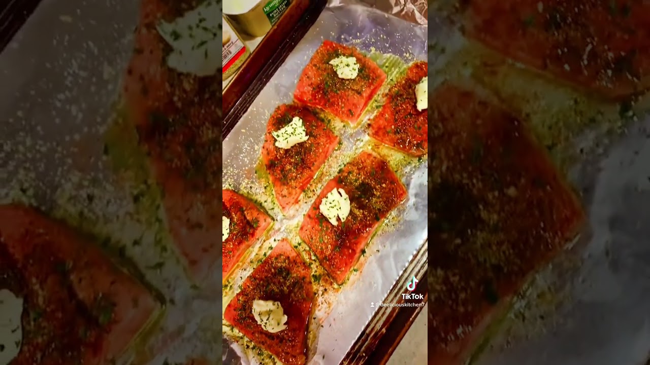 Delicious Low Carb Salmon Dinner in 30 Minutes! 