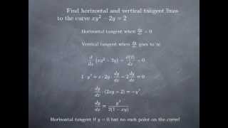 M6-2: implicit differentiation (II)