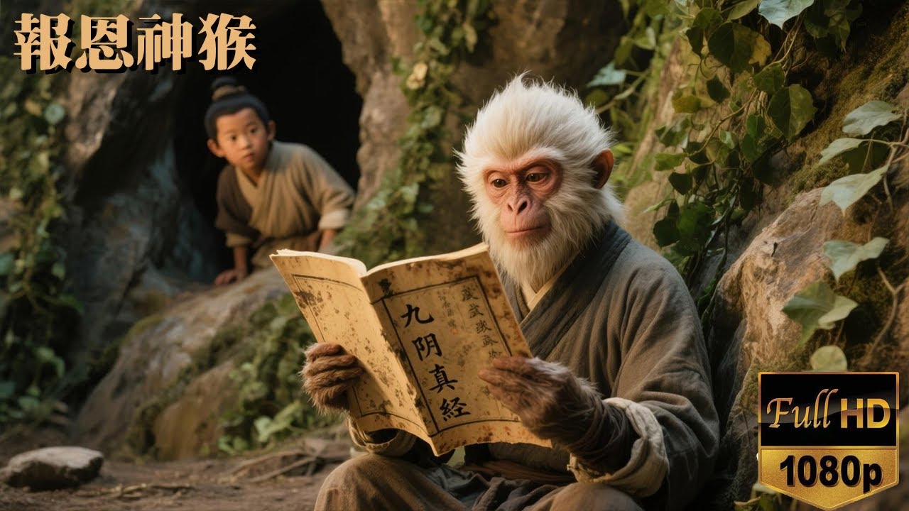 🐒 Он спасает старую обезьяну, получает секретное руководство и побеждает всех мастеров одним ударом!