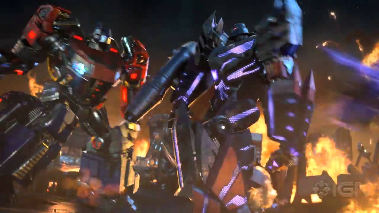 transformers fall of cybertron cinematic trailer e3 2012 youtube