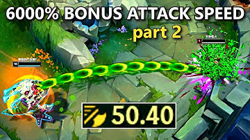 30.00+ ATTACK SPEED MONTAGE 2! (Draven, Kog