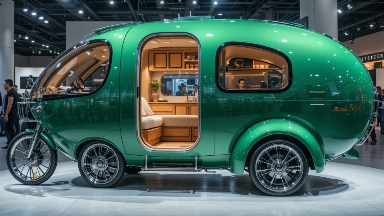 🔥 Freedom Awaits! Explore the World in This Incredible 3-Wheel RV!😱 ...